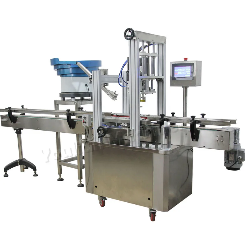 CDXGZ-1 Automatic Capping Machine Type Trigger Sprayer Special Caps Closing Machine with Cap Elevator