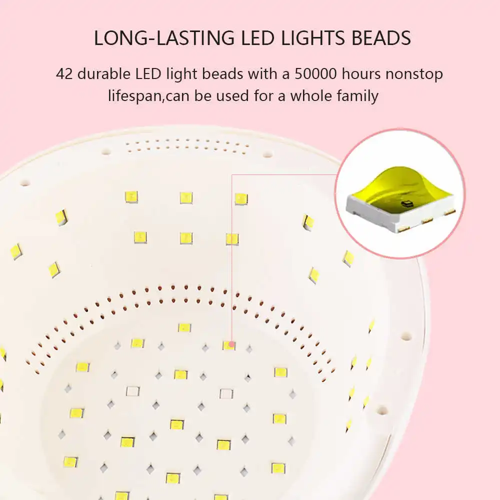 Nagellamp Professionele Led Nagellak Droger 84W 42 Licht UV-Lamp