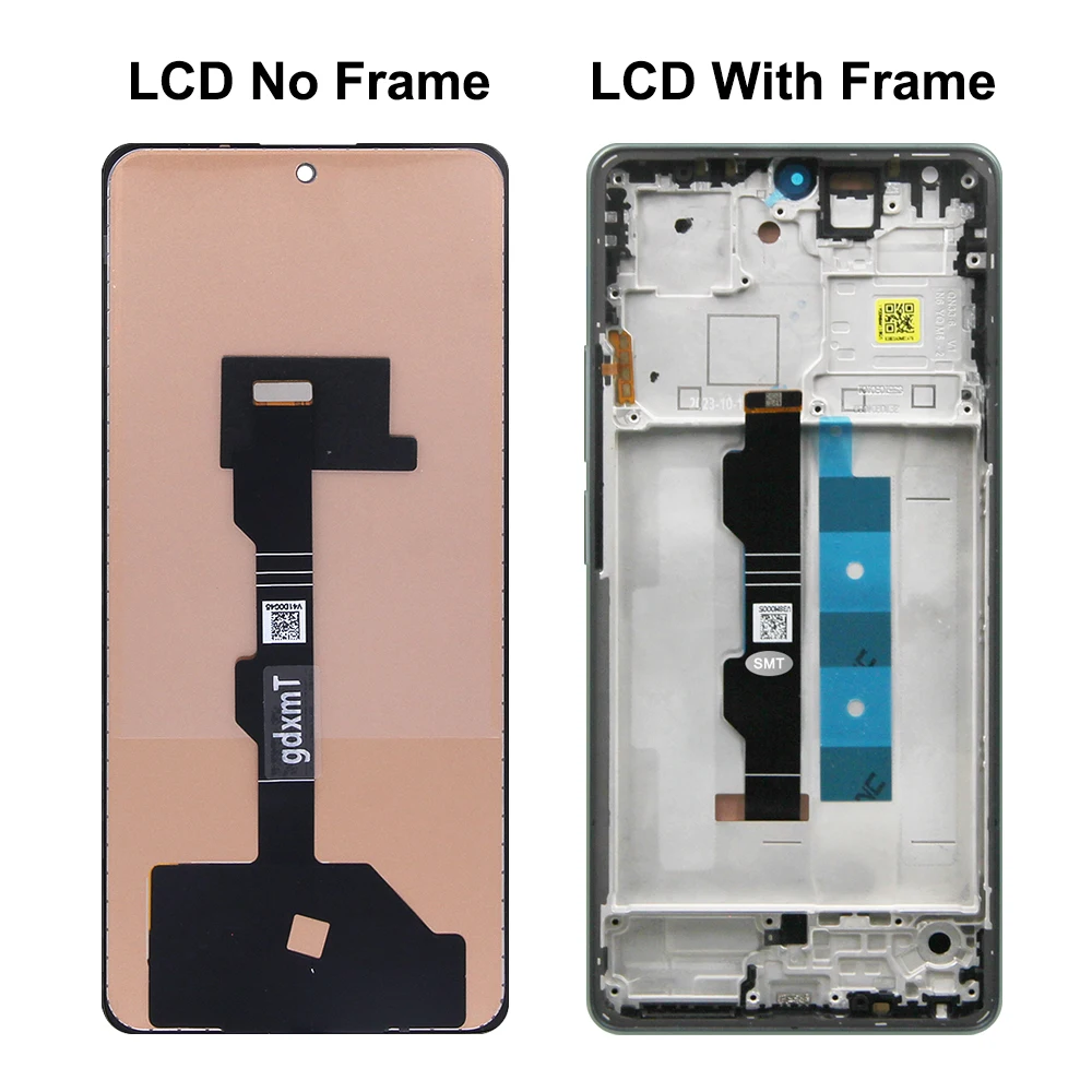 Tested For Xiaomi Redmi Note 13 Pro 4G For Redmi Note13Pro 23117RA68G LCD Display Touch Screen Digitizer Assembly Replacement