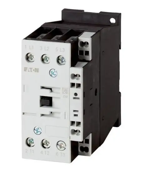 DILMC25-01(RDC24) 277685 Contactor, 3 pole, 380 V 400 V 11 kW, 1 NC, RDC 24: 24 - 27 V DC, DC operation, Spring-loaded terminals