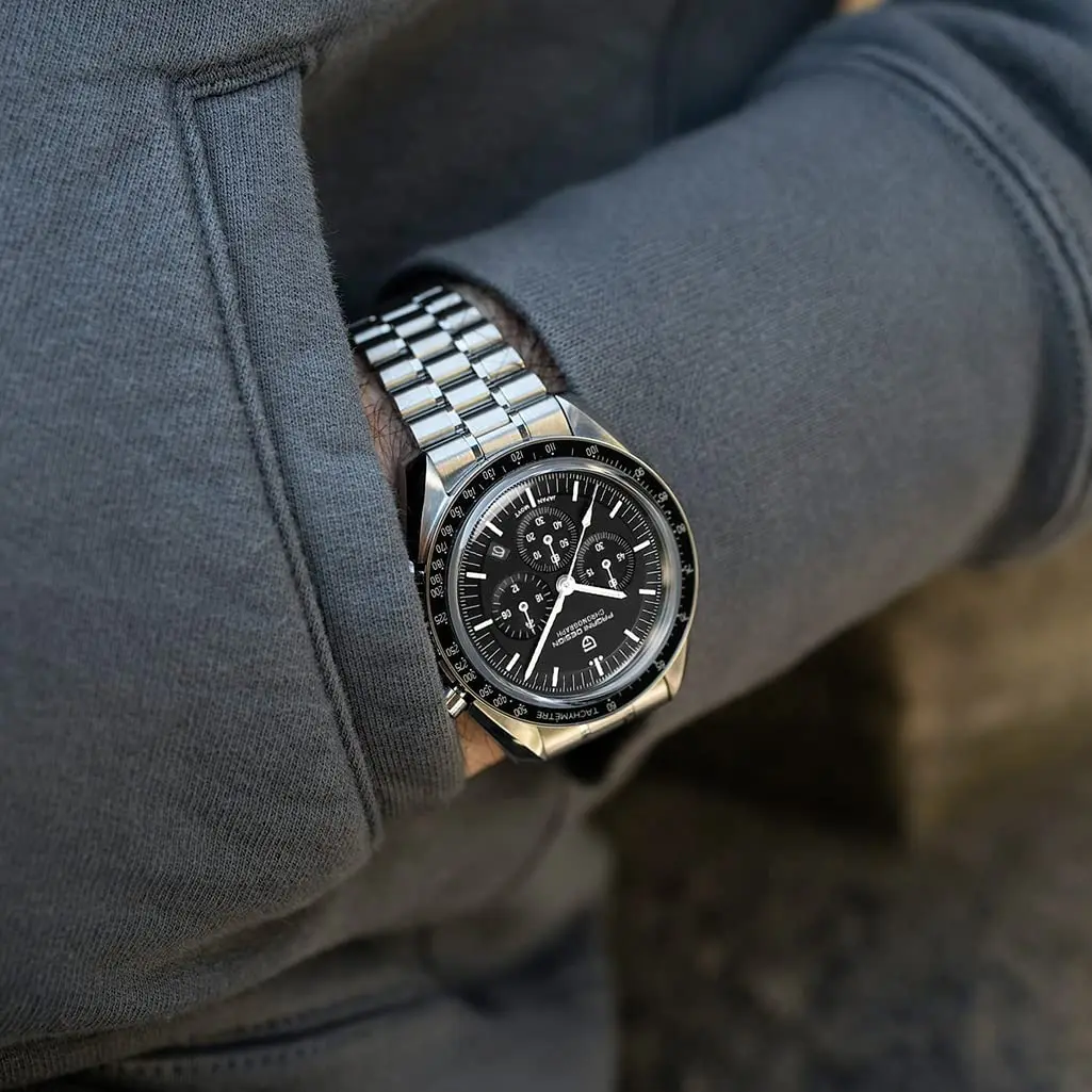 montre automatique luxe homme – vue détaillée