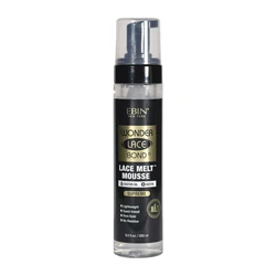 Ebin New York Wonder Lace Bond Lace Melt Mousse Supreme 8.5oz/ 250ml - Maximum Hold, Ideal for Seamless Lace Melts