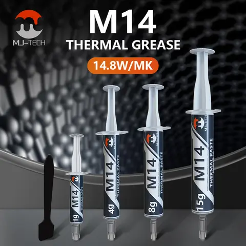 Wysokowydajna pasta termoprzewodząca procesor M14 14,8 W/MK do chłodzenia serwera Premium CPU GPU AI Smar termiczny