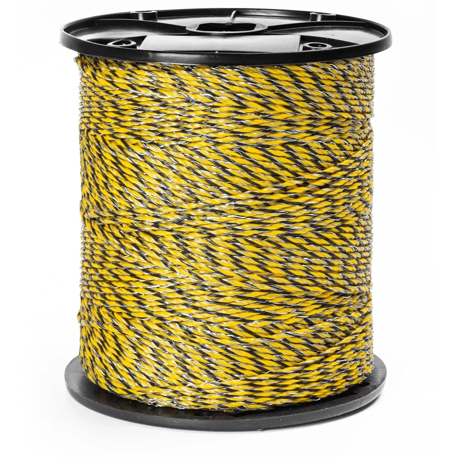 Fil de corde de clôture électronique de 400 mètres, 9 brins en acier inoxydable pour une conductivité fiable et une résistance à la rouille
