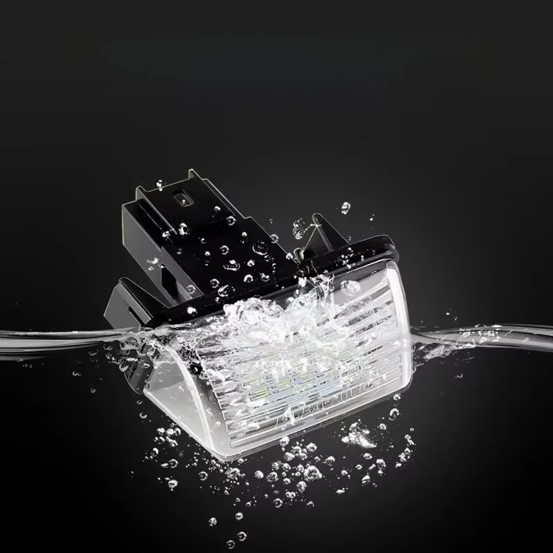 Pour Peugeot Partner 206 207 306 307 308 5008 LED feu de plaque d'immatriculation de voiture pour citroën C3 C4 C5 BERLINGO Saxo Xsara Picasso