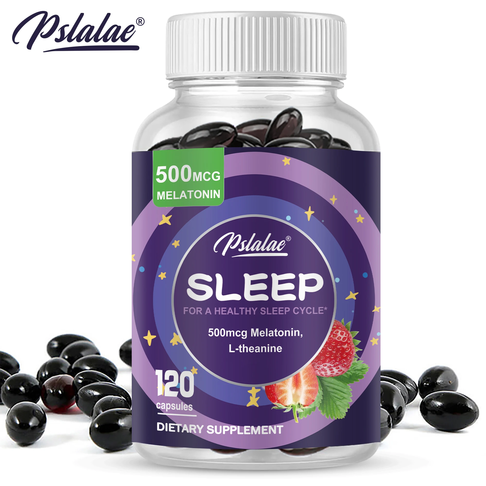 Sleep Aid Capsules - Relieve Stress, Promote Sleep, and Improve Sleep Quality - 120 Capsules