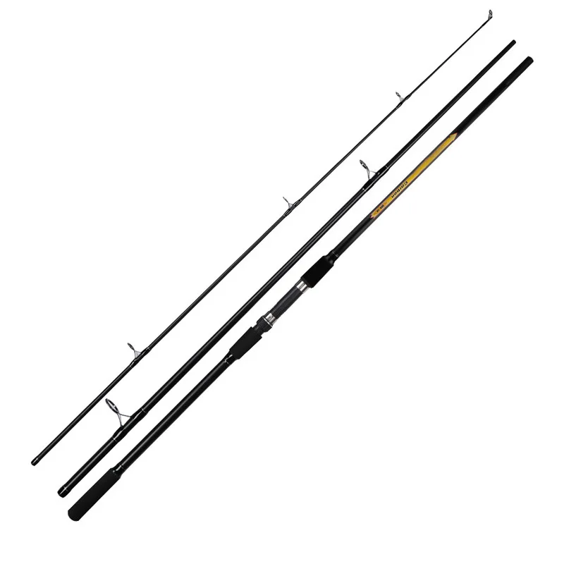 Insert rod three sections casting rod 3.3 3.6 3.9 meters, long cast road sea fishing rod lake library fishing rod