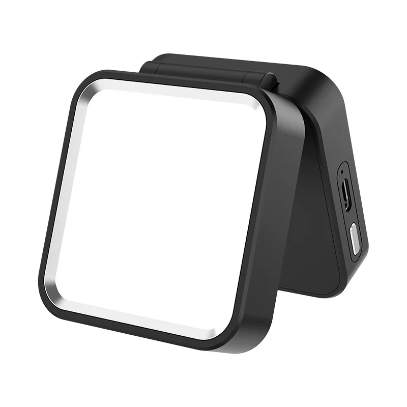 Carpeta de Clip portátil, iluminación de lectura, lámpara de noche para acampar, carga USB, LED, etc., linterna de lectura para trotar y bicicleta