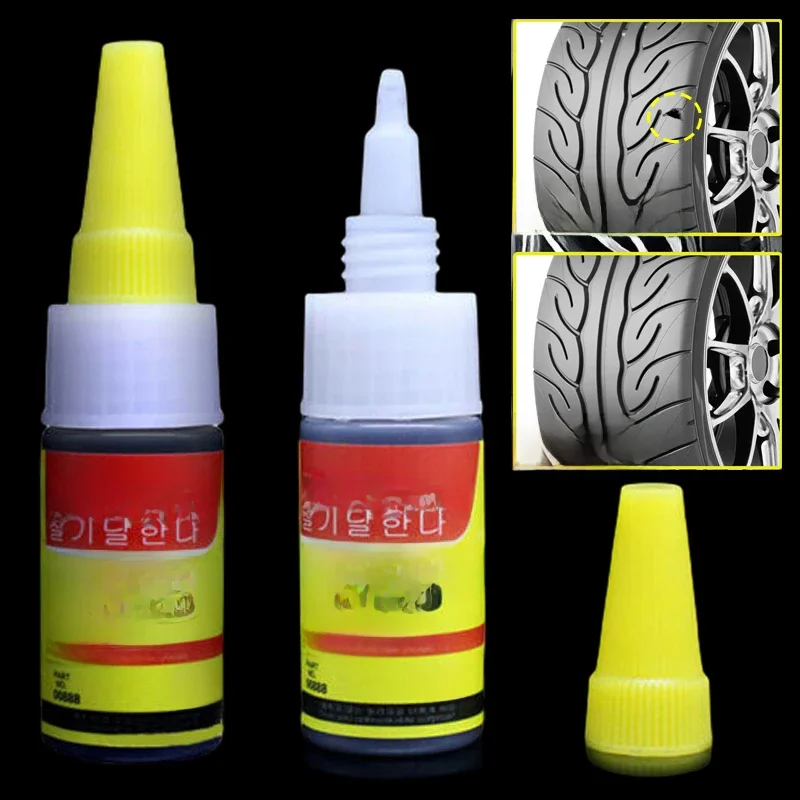 AliExpress UK 480 Black Glue Car Tire Strong Repair Glue Universal Truck Motorcycle Bicycle Inner Tube Puncture