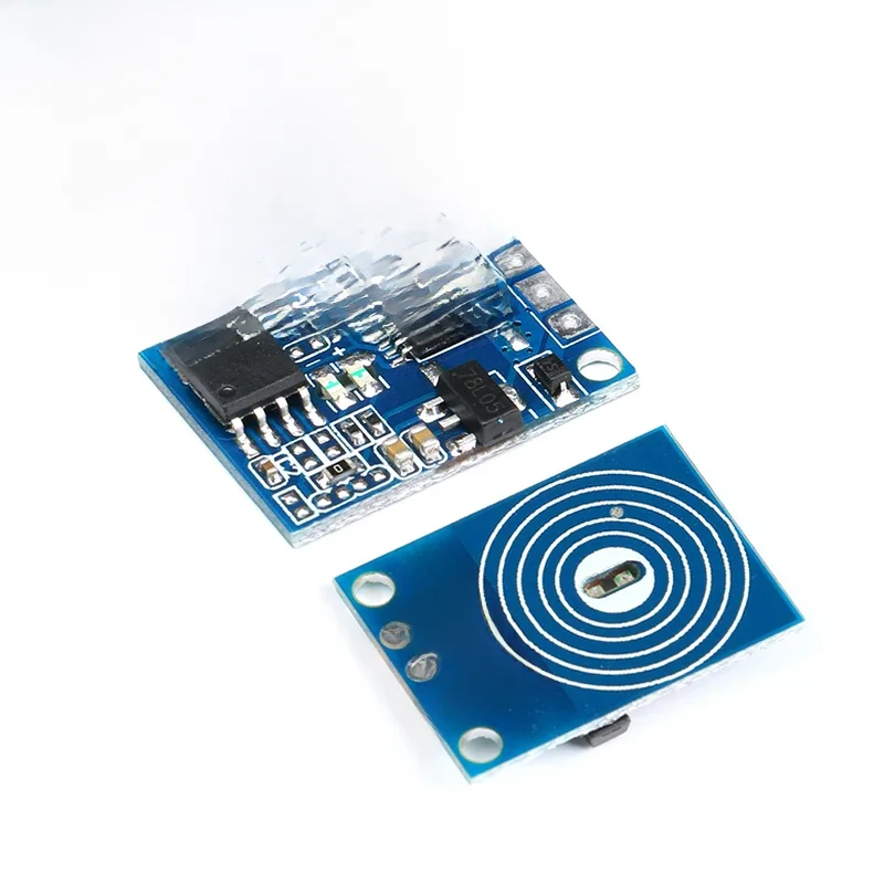 10 sztuk-1Pc OE-TP pojemnościowy przycisk dotykowy światło dotykowy moduł przełączający cyfrowy czujnik dotykowy LED bez ściemniania 10A DC 5-12V — zdjęcie 2