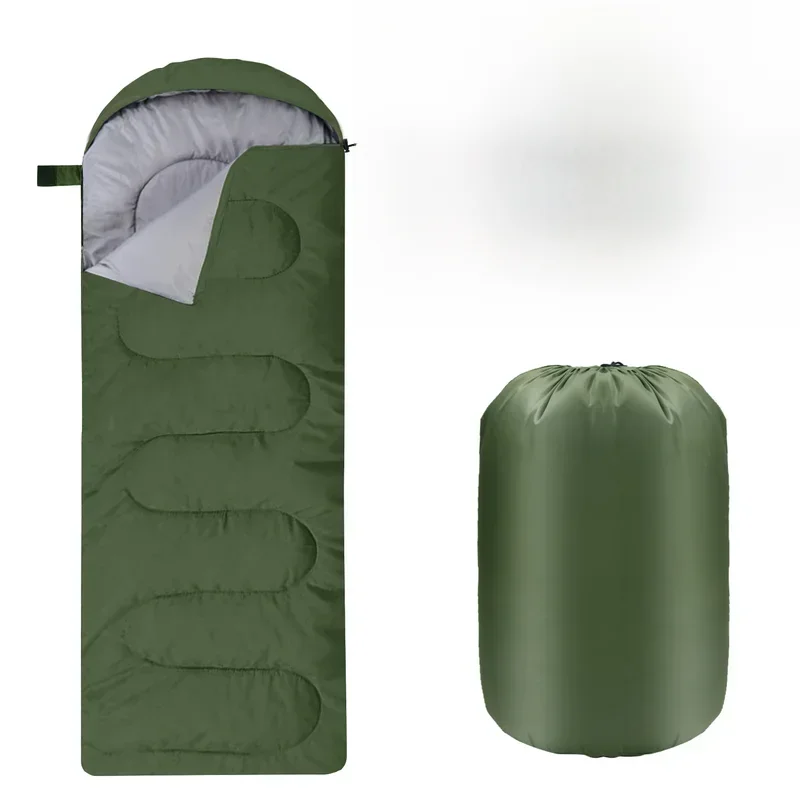 Campingslaapzak Ultralicht waterdicht 4-seizoenen warme envelop Backpackslaapzakken voor buitenreizen Wandelen - afbeelding 2