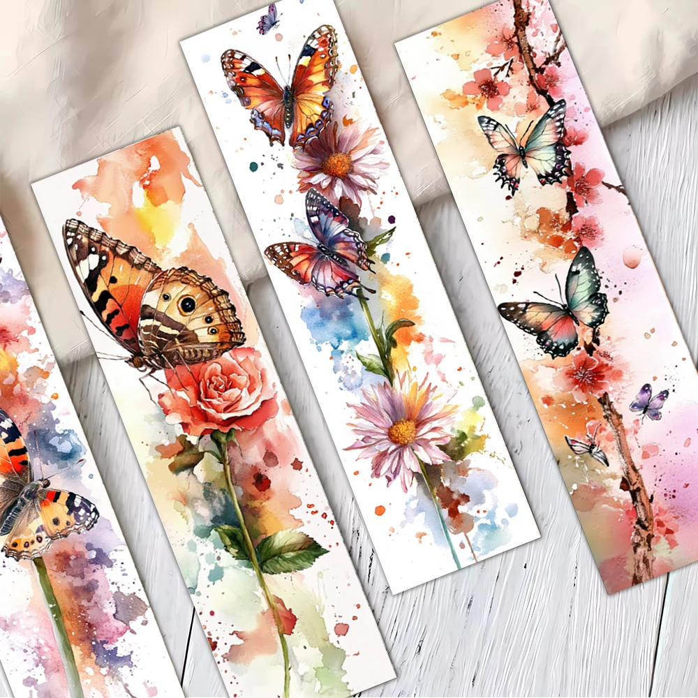 32 шт., акварельные закладки, – обзор и цена Resin Art Bookmark