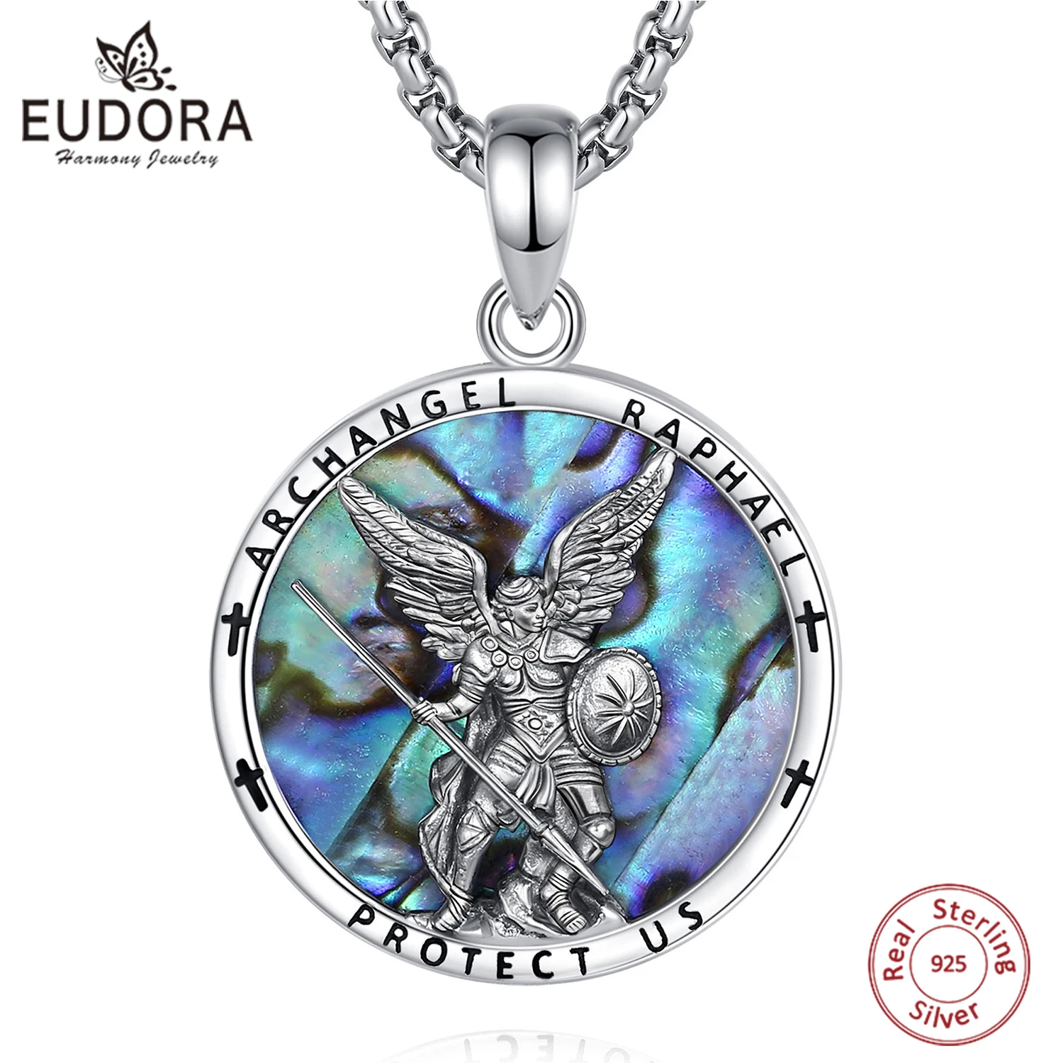 925 Sterling Silver Chain Necklace Men - Eudora, naszyjnik ze srebra próby 925