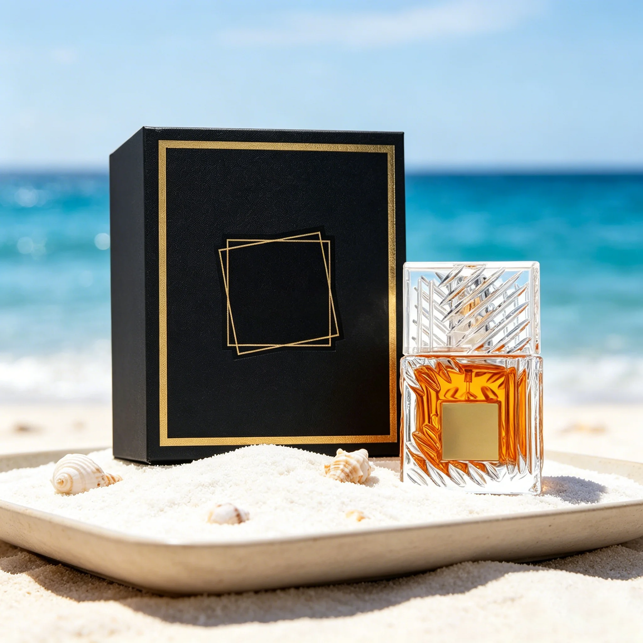 Parfum longue durée Ambre Vanille pour femmes et hommes, Eau de Parfum chaude et épicée mélangée à des notes crémeuses et sucrées, Fragrance élégante pour le travail, les voyages, les rendez-vous et les événements formels