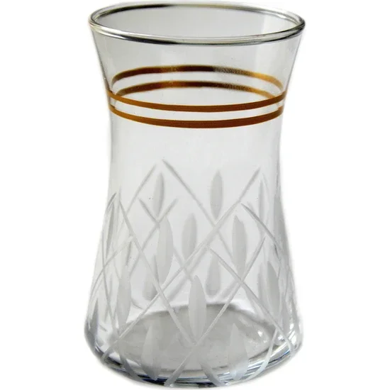 

Başak 42361 Heybeli Damla Decor 6 Pieces Tea Glass