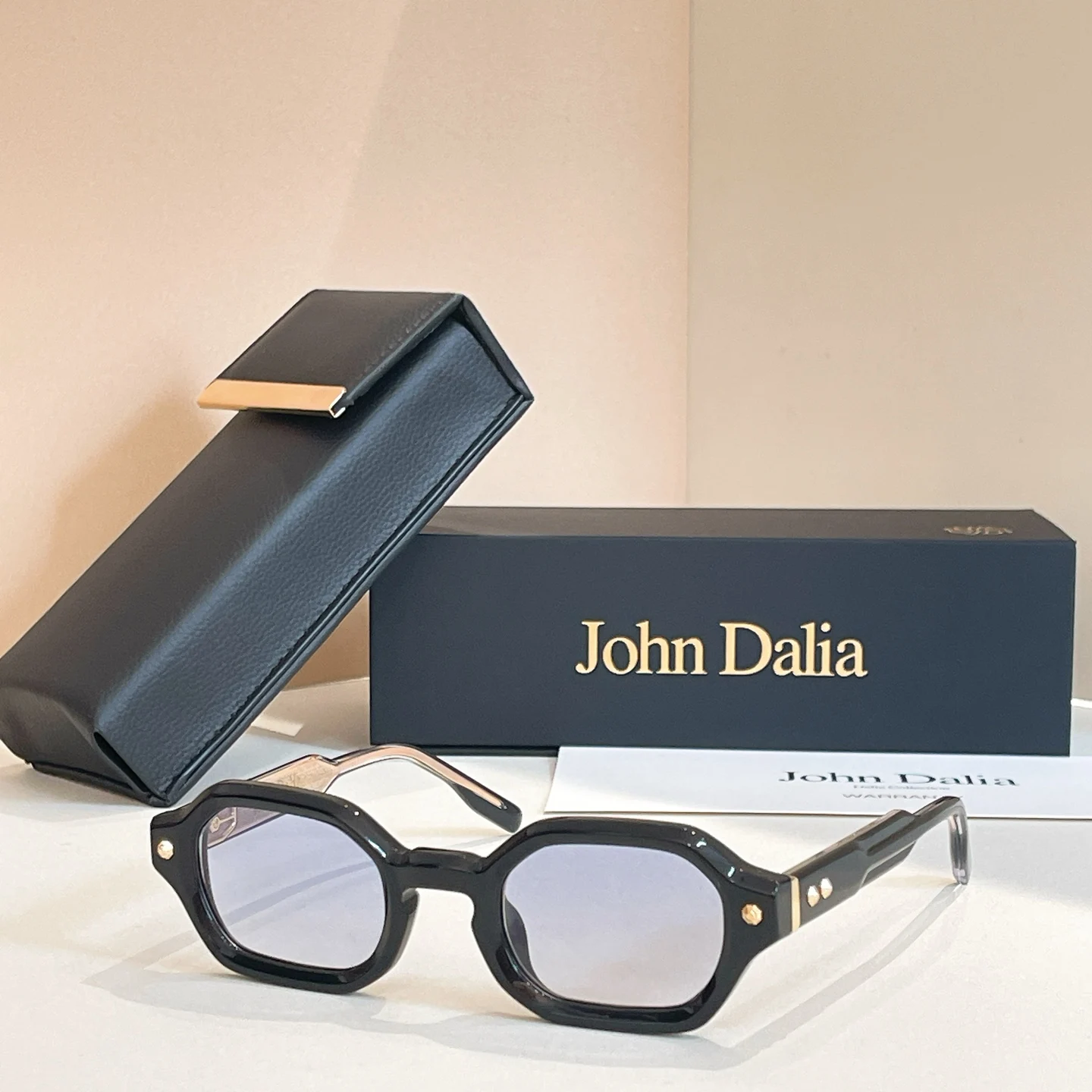 Voor JOHN DALIA JD PROJECT SERIES P05 Top Hoge Kwaliteit Zonnebrillen voor Heren Stijlvolle Mode Design Zonnebrillen voor Dames met doos