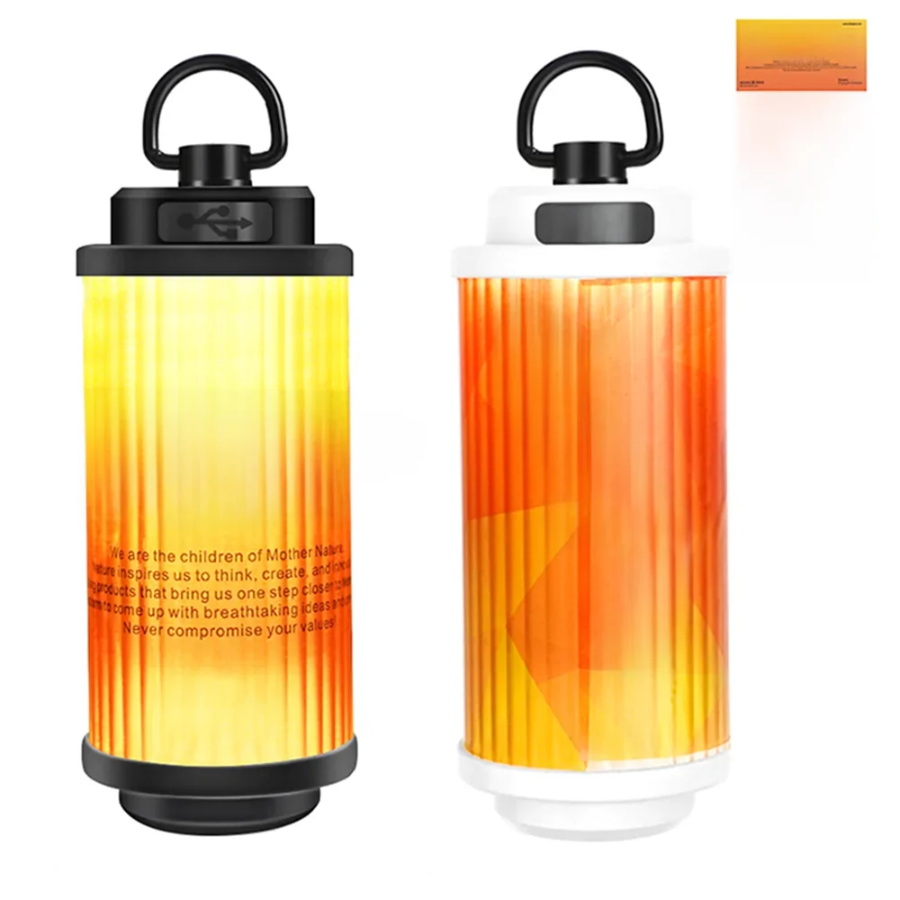 Nowa, ładowana przez USB latarka, mocna, 3000mAh, mini lampa LED kempingowa, ciepłe białe światło, do zawieszenia, 38 diod, lampa kempingowa, do użytku na zewnątrz. — zdjęcie 2