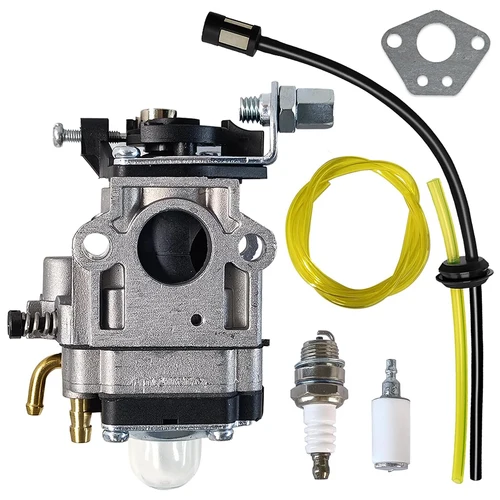 Imagen 1 del producto Carburador TU26 para Walbro 40-5 embellecedor Compatible con Mp15 43Cc 52Cc Cg430 Cg520 Bc430 Bc520 carburador embellecedor de cortacésped con corte de cepillo