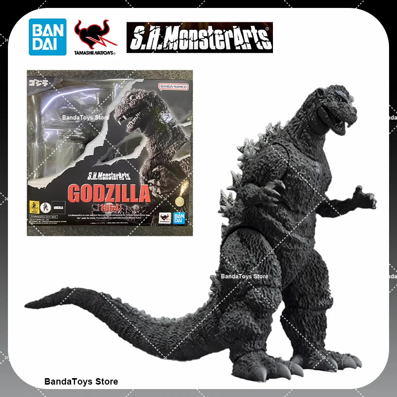 En Stock 100% Original Bandai TAMASHII NATIONS S.H.Monsterarts SHM Godzilla 1954 Anime colección de figuras de acción modelo Juguetes