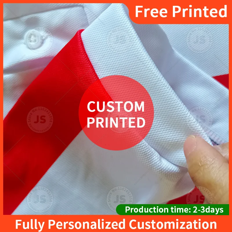 Custom Logo Polo Shirt Office Workplace Work Casual Breathable Short Sleeved Print Number Shirts