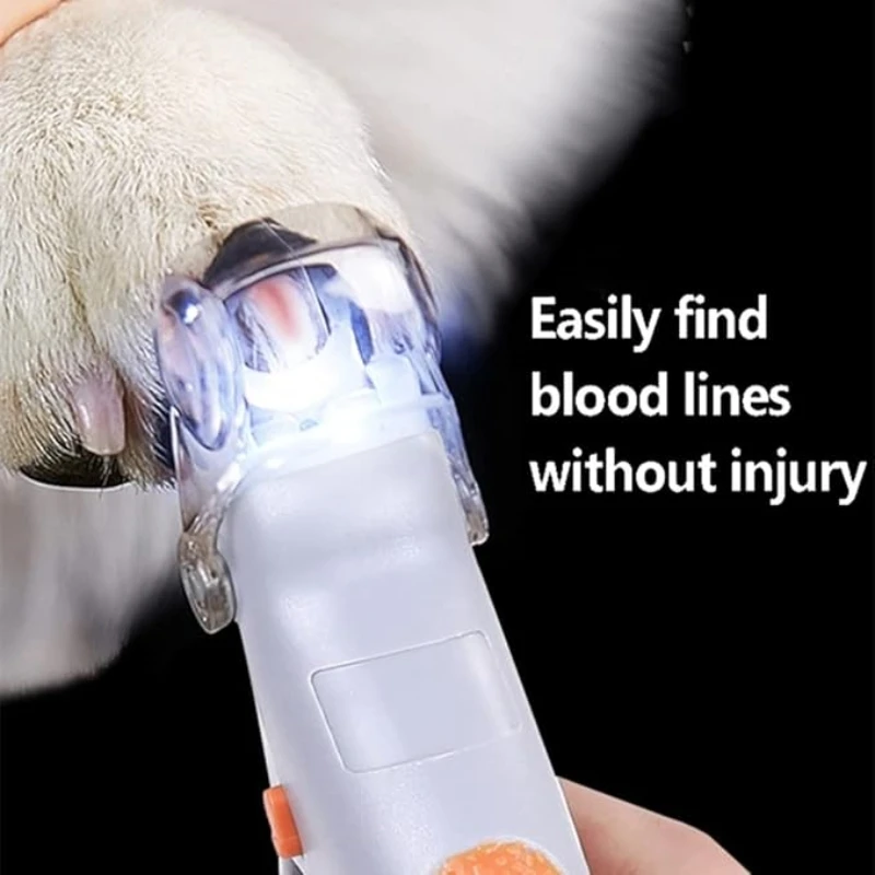 2pc Pet Nail Clippers, Pet Beauty Tools, Comes With Free Nail File, Equipped With Safety Protection Device, Portable to Operate