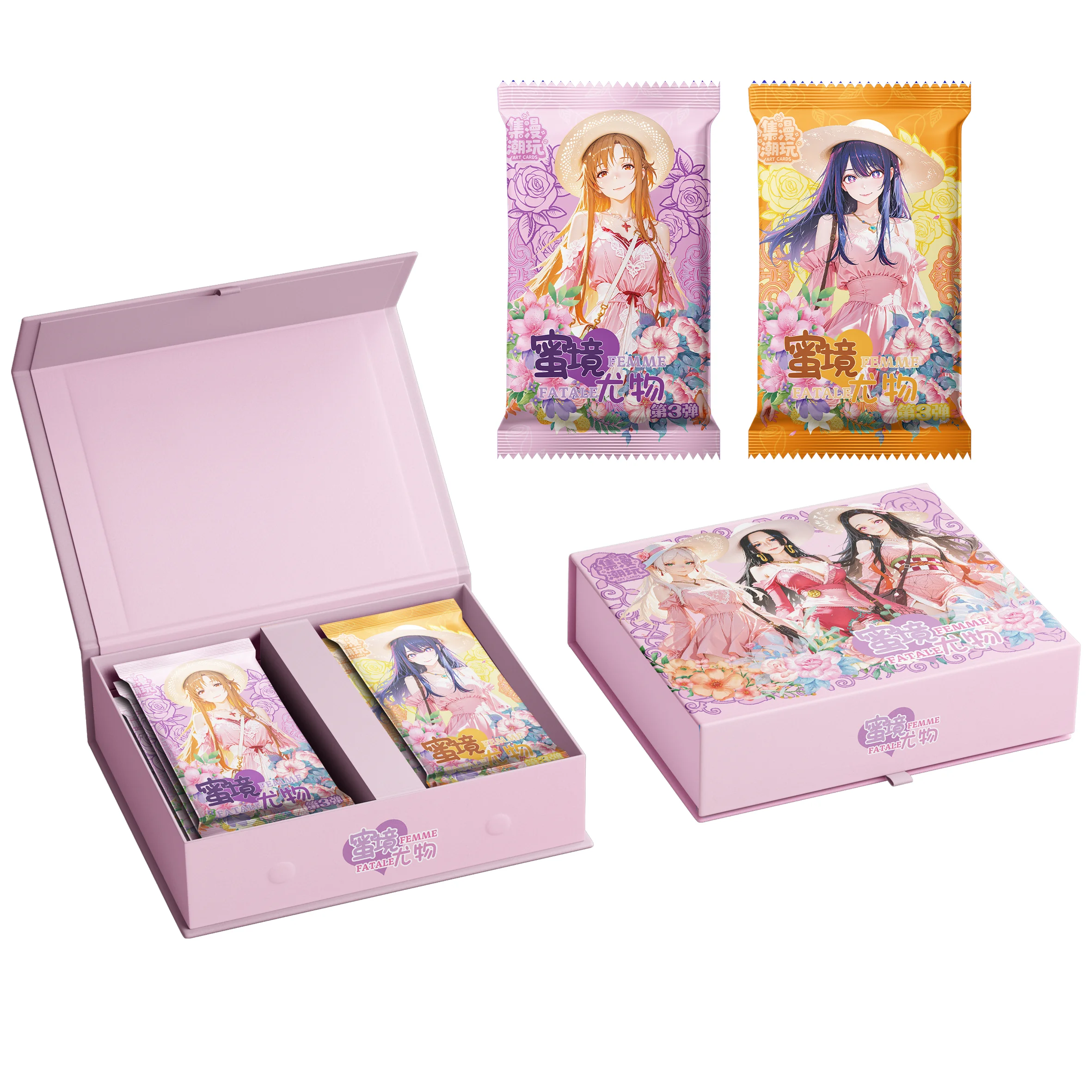 Mijing Youwu Vol.3 Waifu Collection Cards Full Case Wholesale Anime Girl Booster Box TCG CCG Trading Card Hobby Collectible