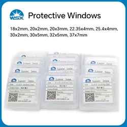 Axrayser Laser Protective Lens 30x2 37x7 25.4x4 32x2 21.5x2 for WSX KC15A NC30C NC68 NC63 Laser Head Protective Windows Lens
