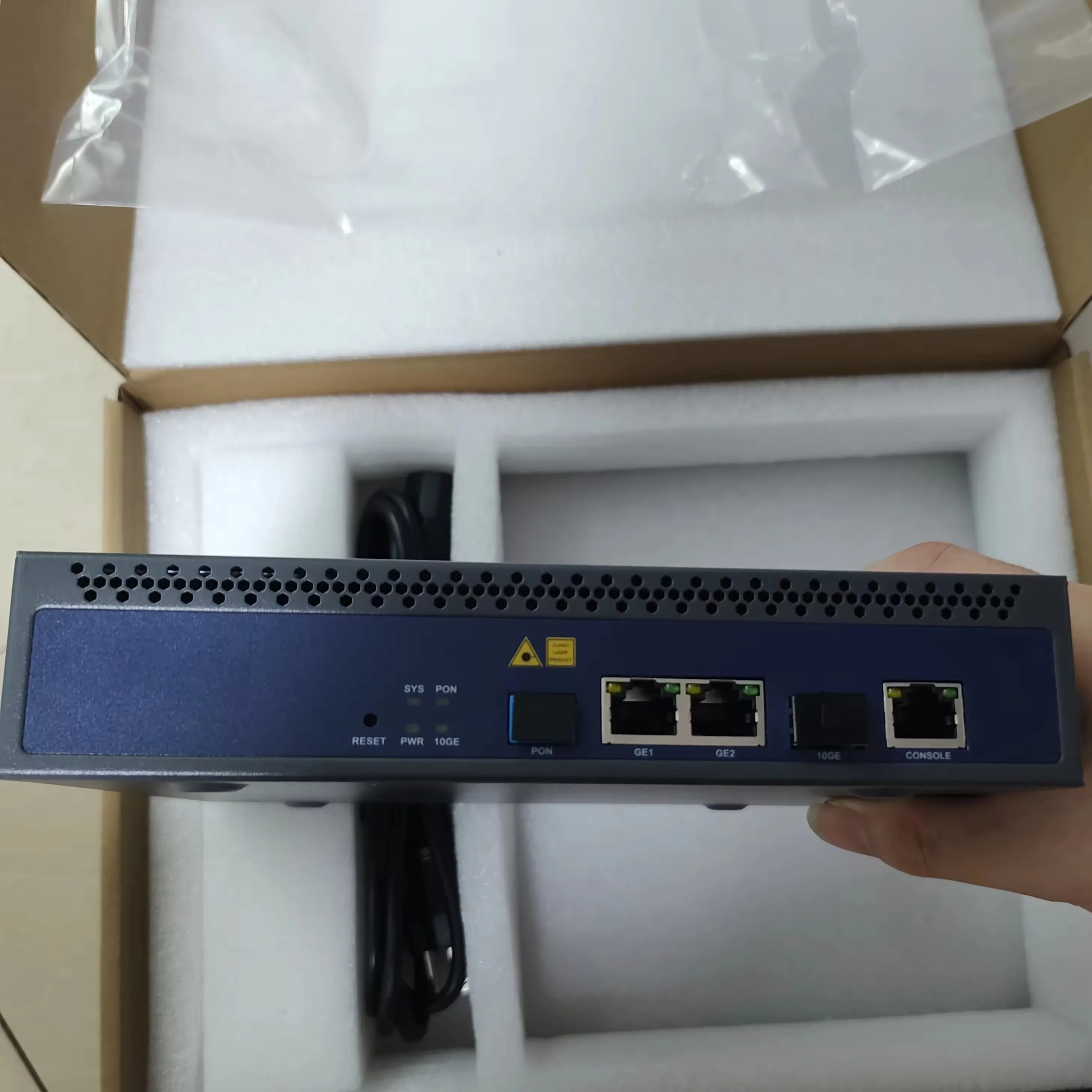 Imagem -05 - Original Usuário do Apoio 128 Onu 1ge 10ge Pon Xgpon Mini Olt Porto Epon Vsl Olt Gpon Vsol-v1600gs