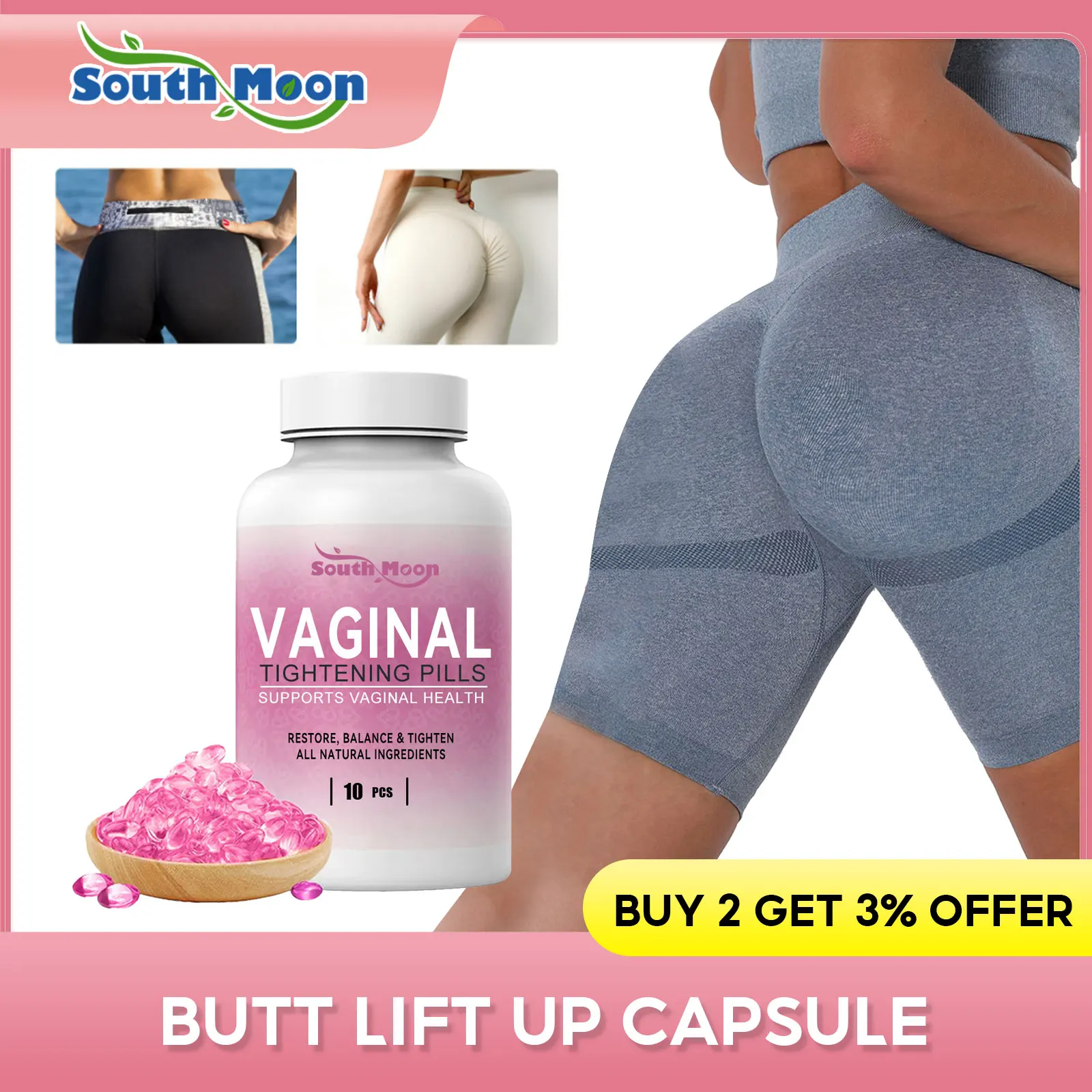 臀部強化エッセンス、assリフト、ピーチヒップ、引き締め、引っ張り、シェーピング、セクシー、保湿、臀部成長オイル