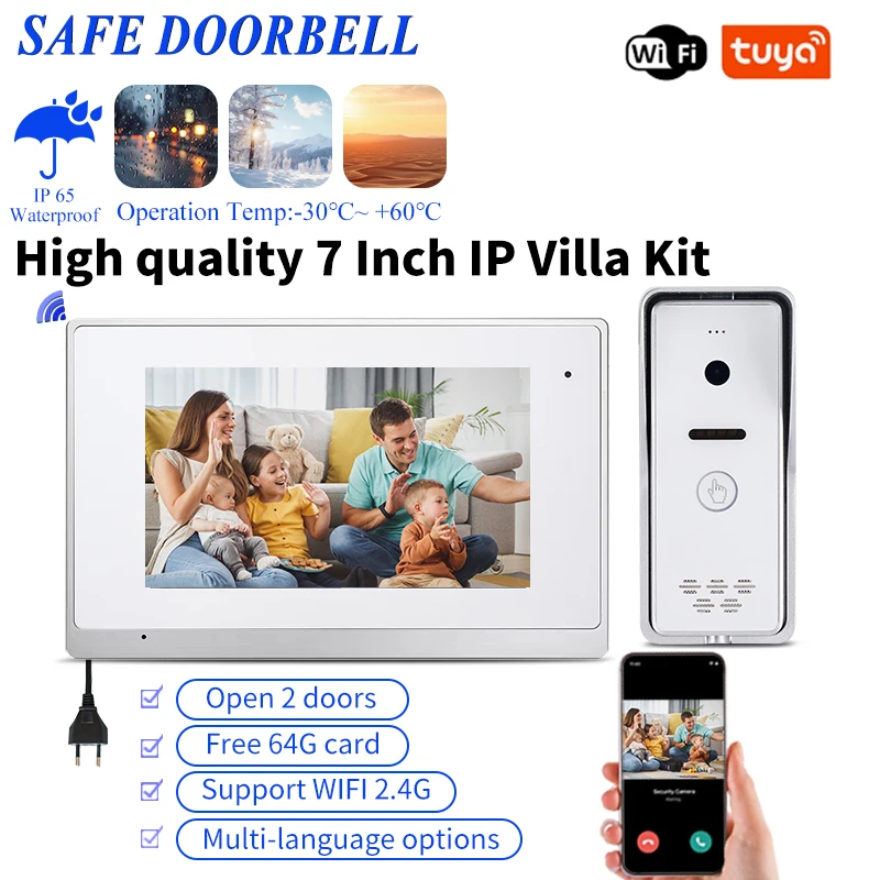 

Manufacturer Tuya wifi Cat5/6 Digital Intercom Systems Night Vision Camera With Wide Angle Video Intercom Module Door Station