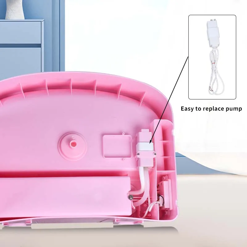 Suporte de lavatório de mão de plástico simulado banheiro do bebê lavar as mãos básico tamanho criança pia lavatório das crianças