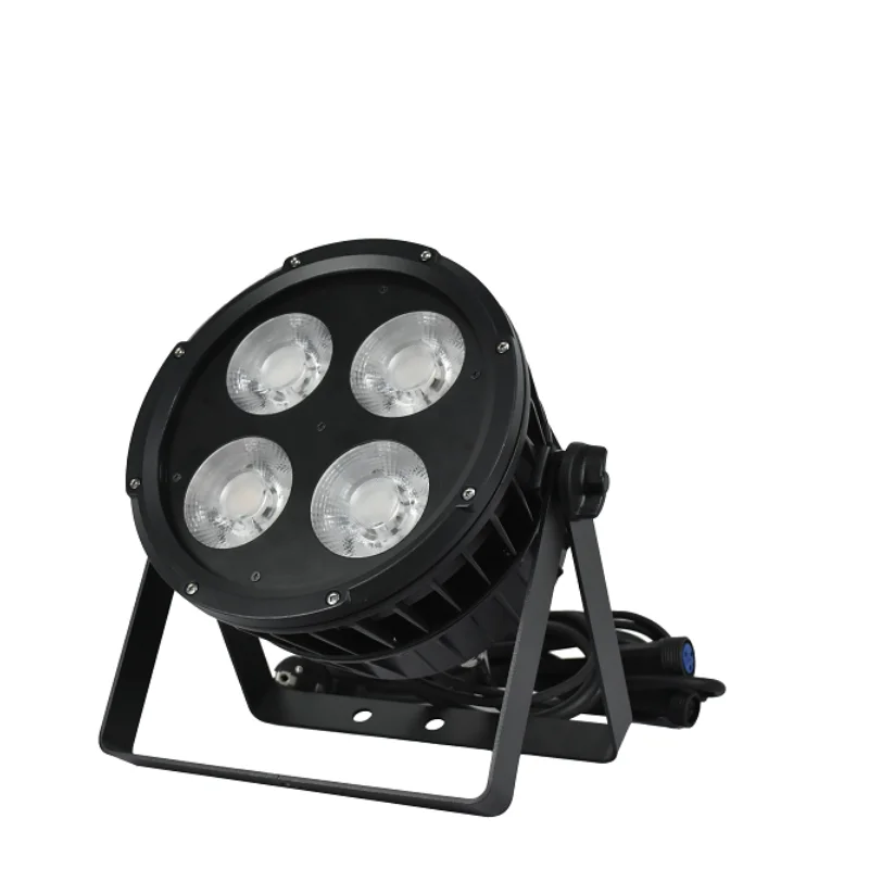 High Brightness LED Waterproof Cob Four-eye Light 4x60w Dmx512 Strobe Par 4 Eyes Lamp Dj Disco Club Church Stage Lighting