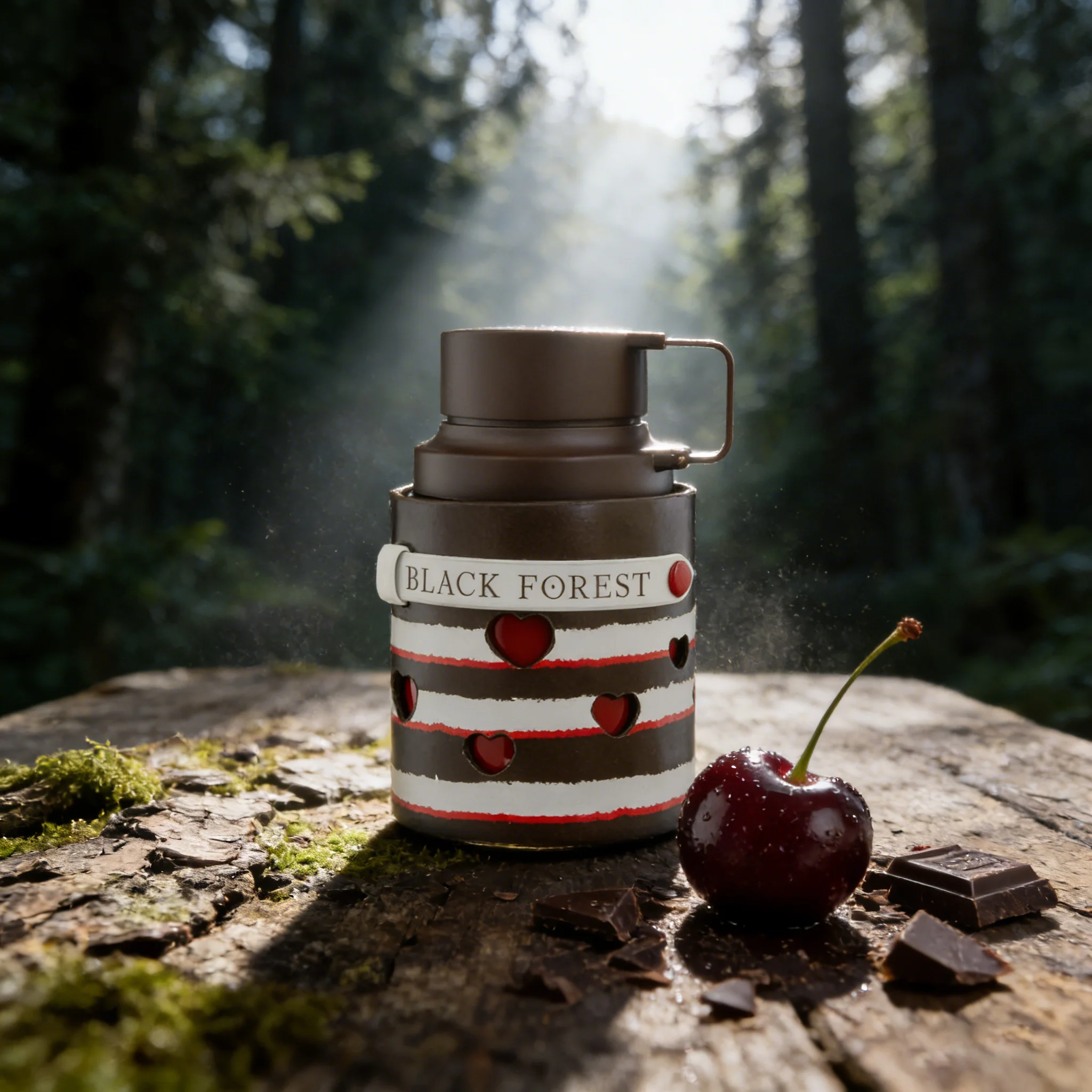 

Armaf Odyssey Black Forest Dessert Edition – Eau de Parfum Spray Long-Lasting Fragrance for Unisex, 3.4 Ounce / 100 ml