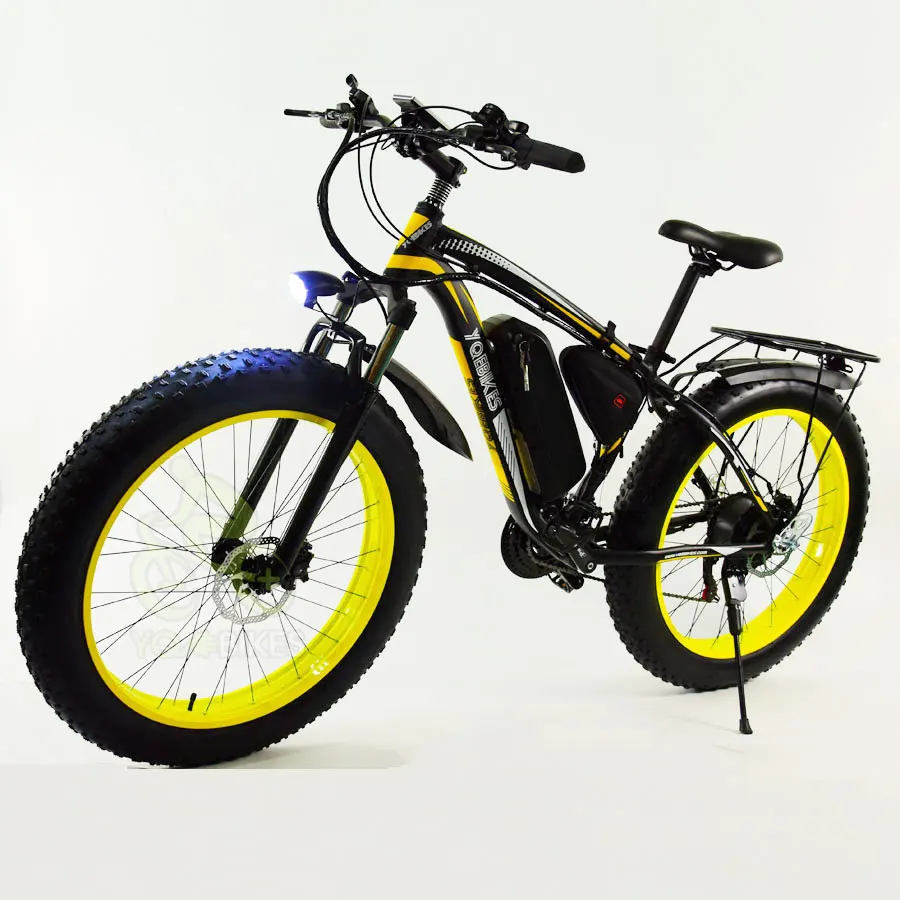 

USA Warehouse Fast Delivery 2000W Double Motor Long Range Electric Bike 26Inch Oil Fat Tire Snow Bicycle Ebike 48V