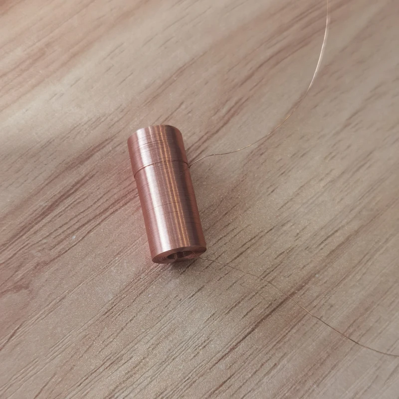 10PC Hollow Coil Outer Diameter 9MM Height 20MM Inner Diameter 4MM Pure Copper Wire 50 Ohms Electromagnet