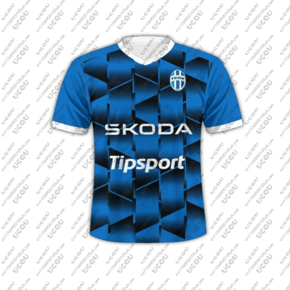 

2026 Mens Kids Boys Breathable Football Jersey Quick-drying Sports Away Male Gift Top Adult Home Soccer Game Mladá Boleslav