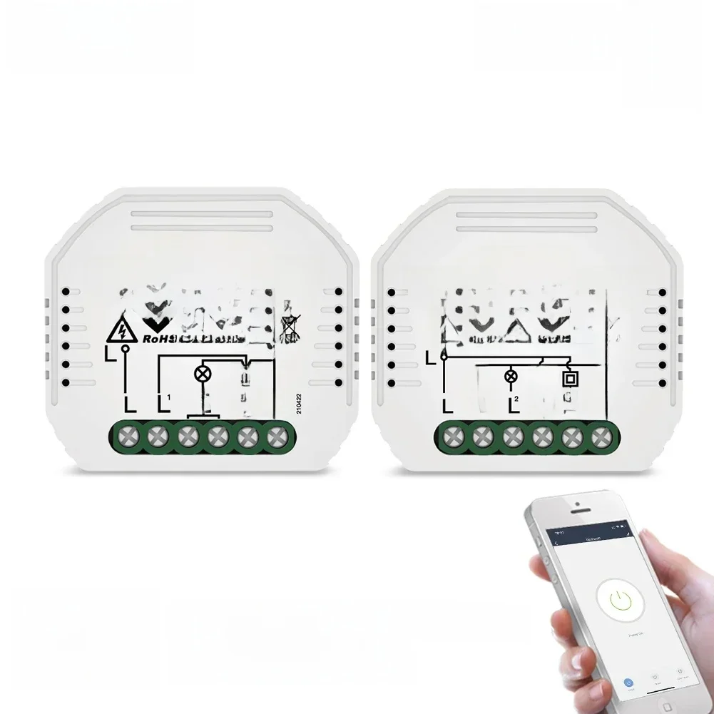 MOES Mini DIY Tuya ZigBee Smart 1/2 gang Light Dimmer Switch Module Hub Wymagany Smart Life App Alexa Google Home Sterowanie głosowe — zdjęcie produktu 7