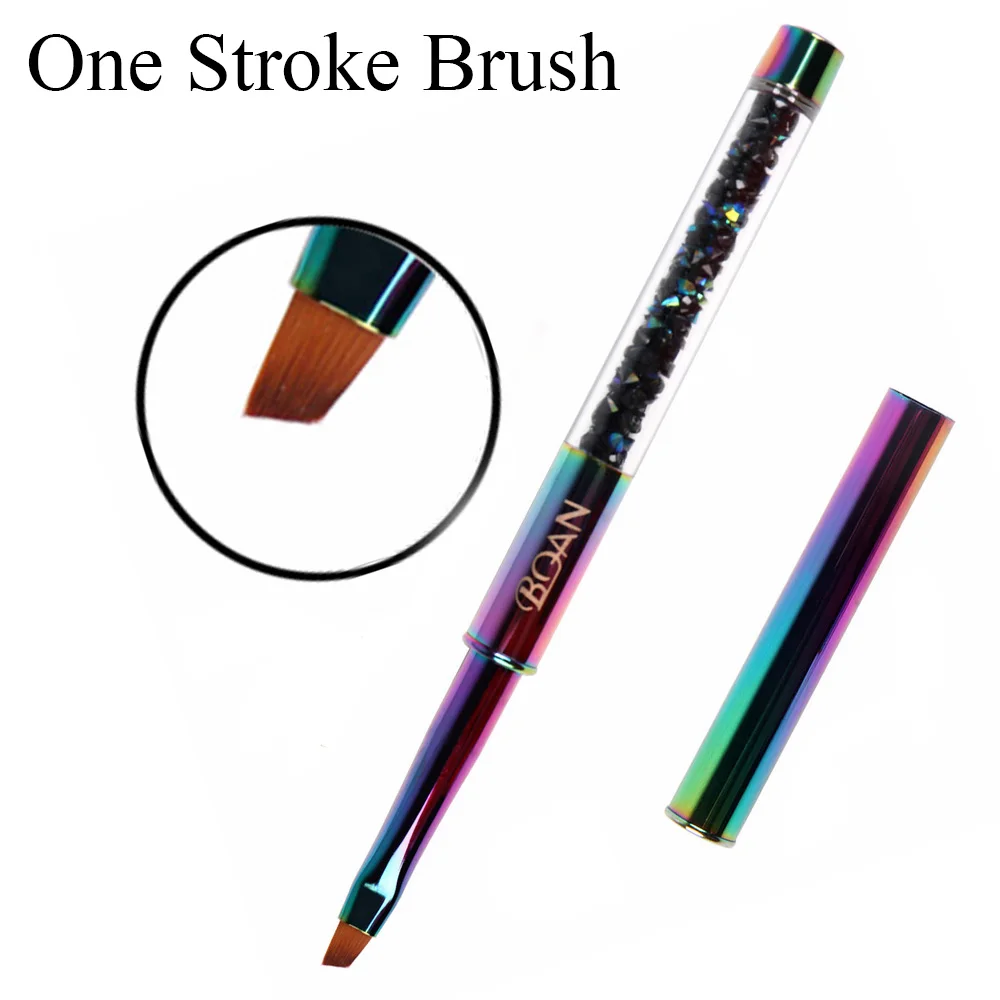 One Stroke Nail Brush,Nail Oblique Brush