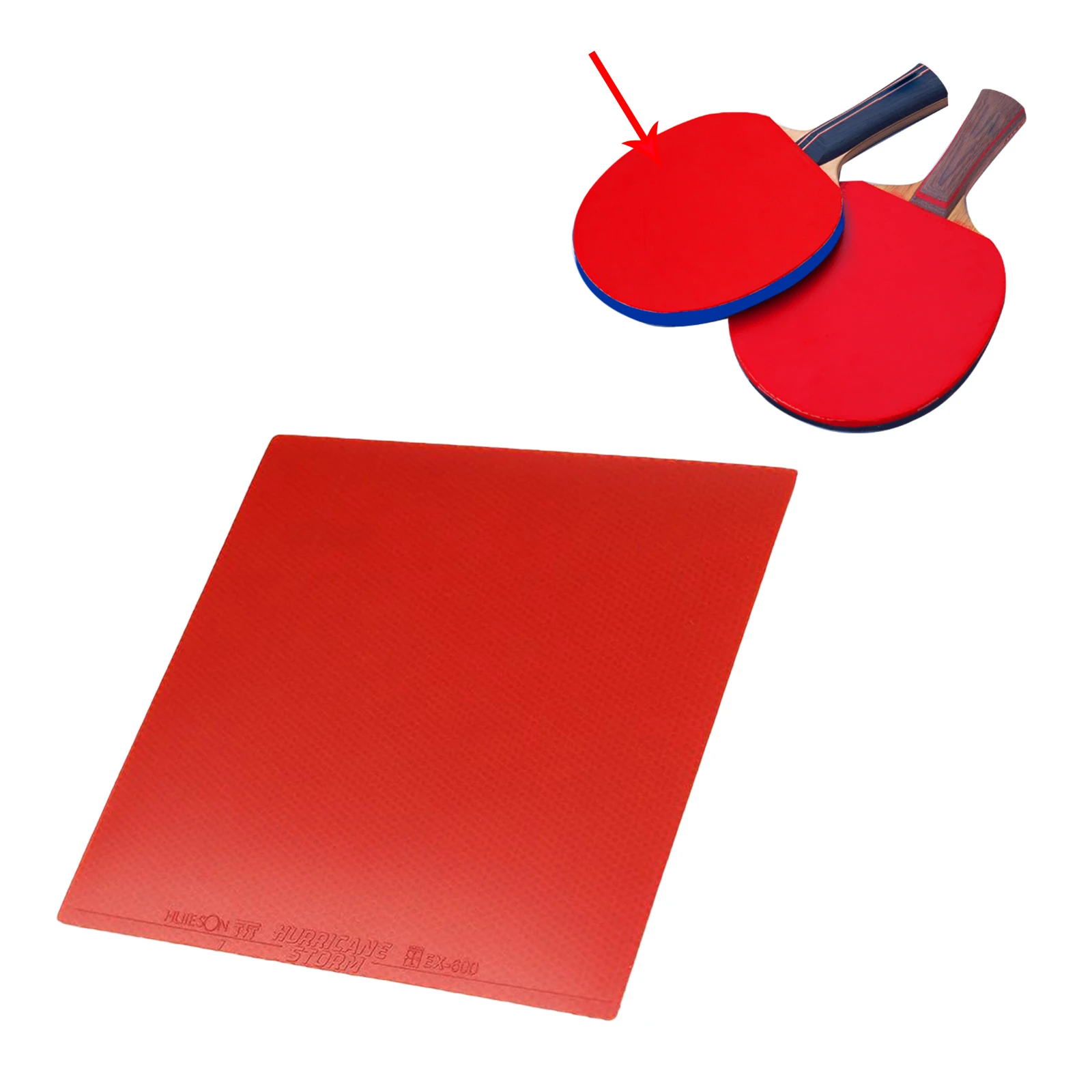 

Table Tennis Rubber Professional Women Men Ping Pong Rubber Replacement Durable Practical Outdoor Sports Accessories