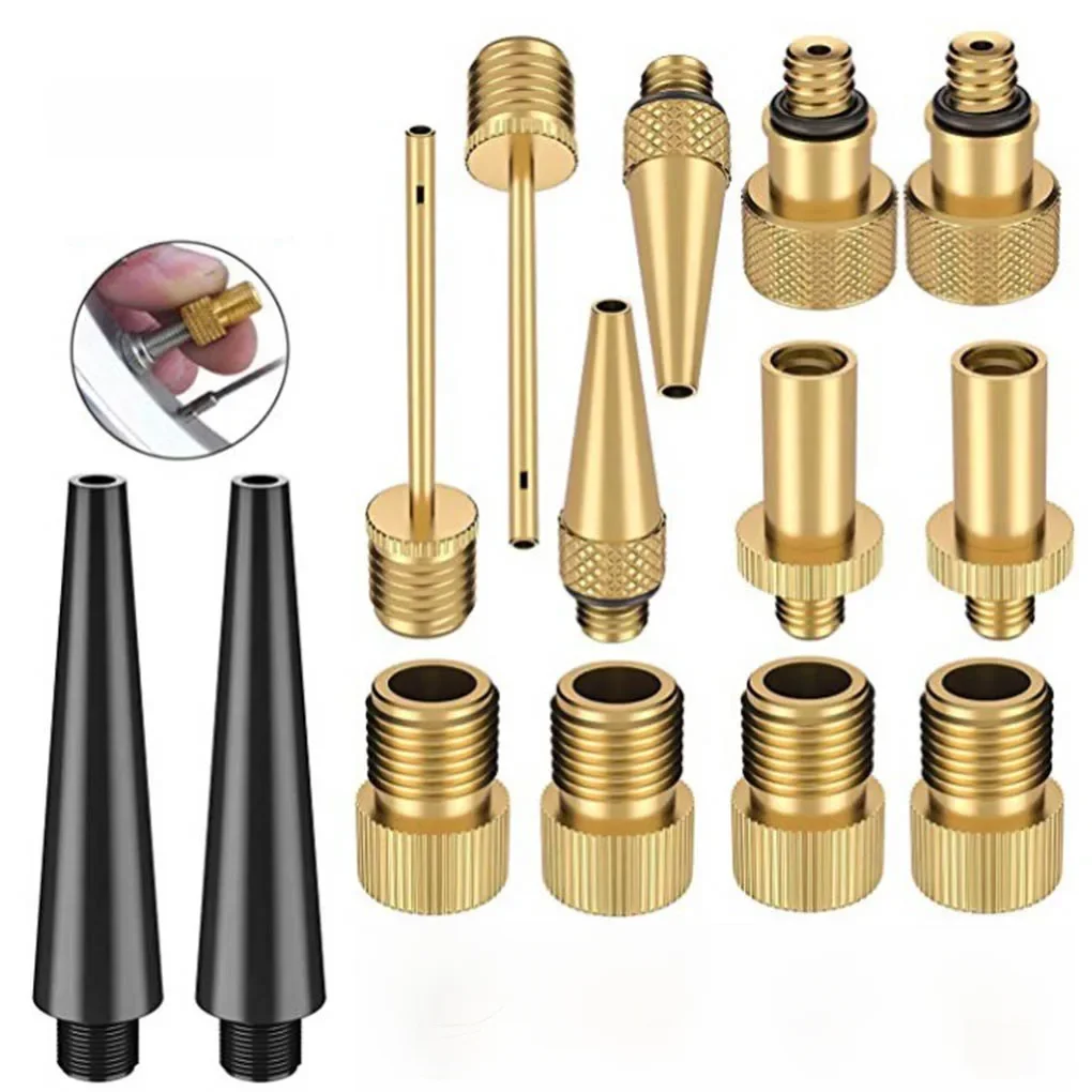 AliExpress NONE 26 Pack Bicycle Valves Adapter Accessories Adjustment Ergonomic Pump Adapters Combinations Inflator Tool Parts