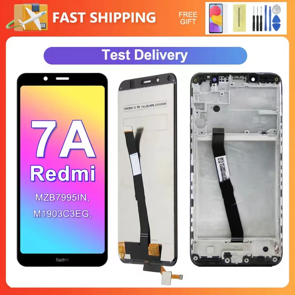 

For Xiaomi Redmi 7A 5.45''For MZB7995IN M1903C3EG M1903C3EH LCD Display Touch Screen Digitizer Assembly Replacement Redmi 7A LCD