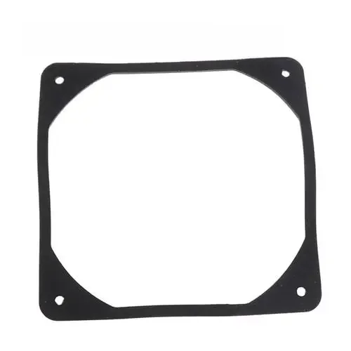 Joint anti-vibration en silicone pour ventilateur de boîtier PC, tampon inconnu des chocs, anti-bruit, 120mm, 12cm