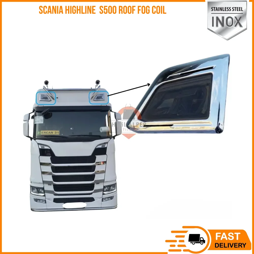 FOR SCANIA HIGHLINE S500 ROOF FOG COIL SUITABLE CAR PARTS HIGH QUALITY FAST SHIPPING SATISFACTION