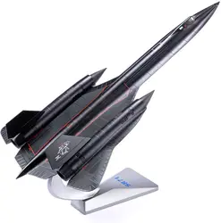 1/72 Scale SR-71A Blackbird Metal Model High-Altitude Reconnaissance Aircraft Military Diecast Plane Model for Collection