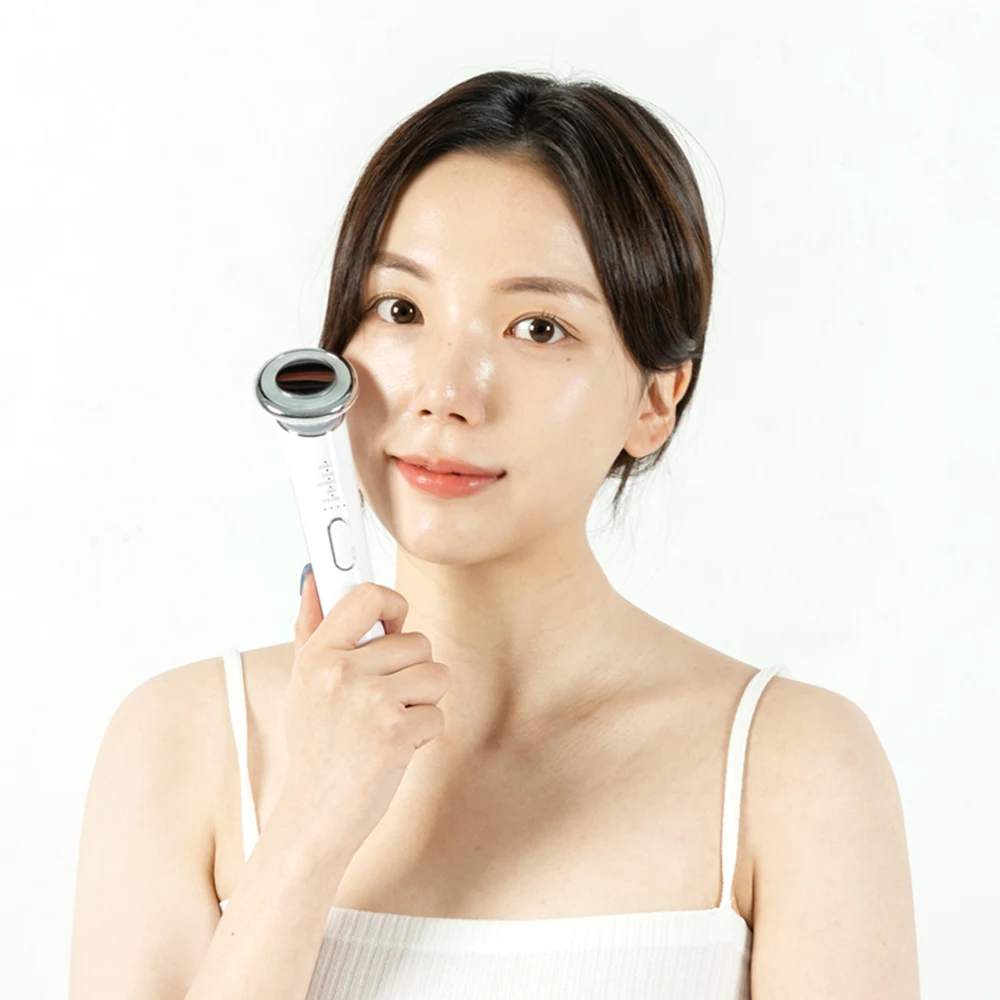 آلة التدليك الصوتية للعناية باللؤلؤ ، آلة العناية بالبشرة EMS Galvonic ، عالية التردد ، جديدة