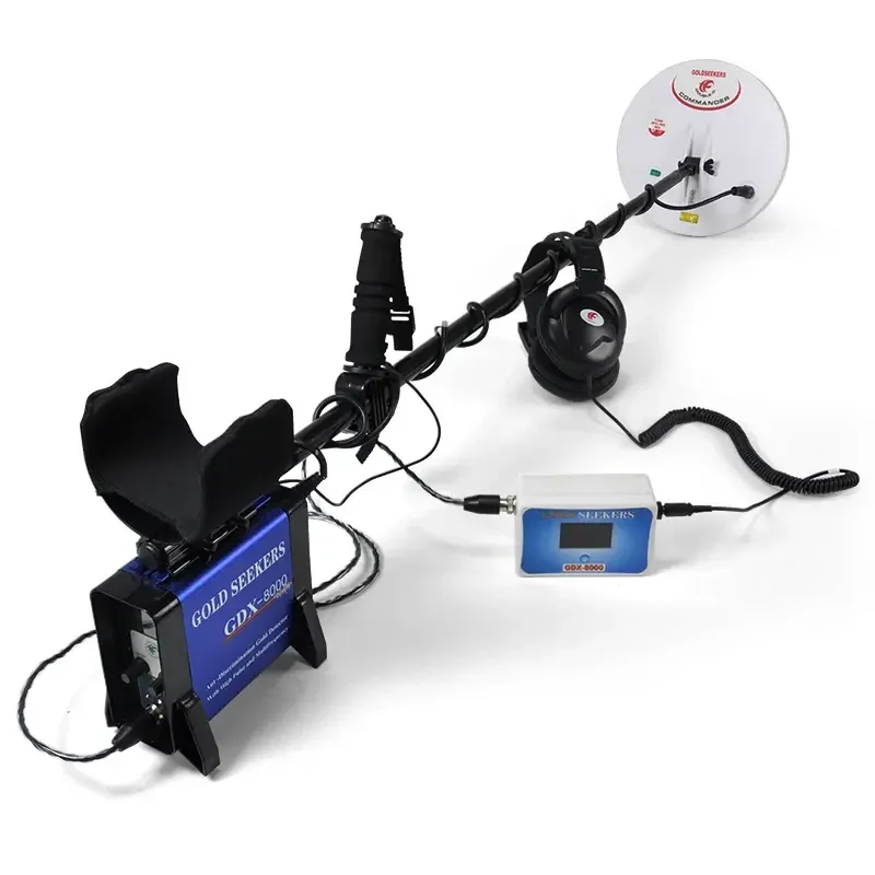 كاشف المعادن الصناعية الاحترافي DCE GDX 8000 لصيد الكنز الذهبي والأزرق ROHS #3