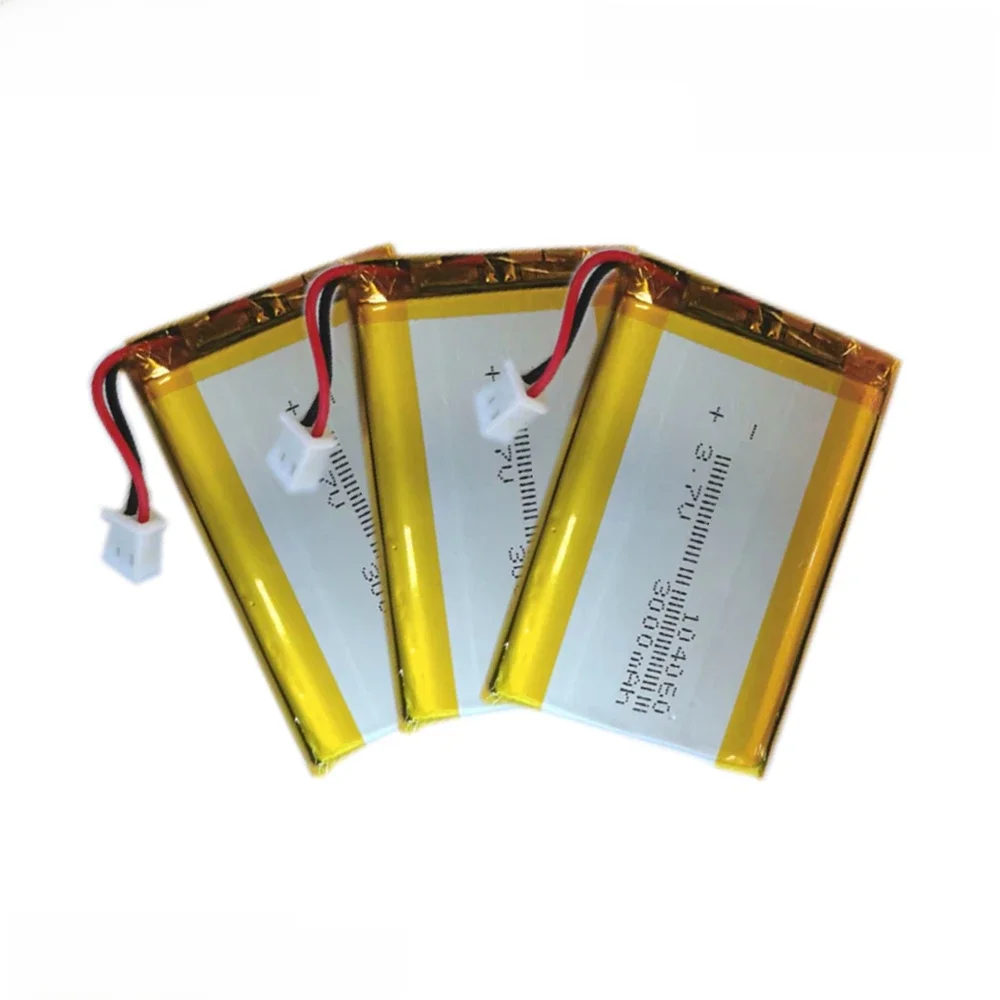 60*40*10mm 3.7v 3000mah li células de bateria de polímero de lítio para banco de potência tablet pc