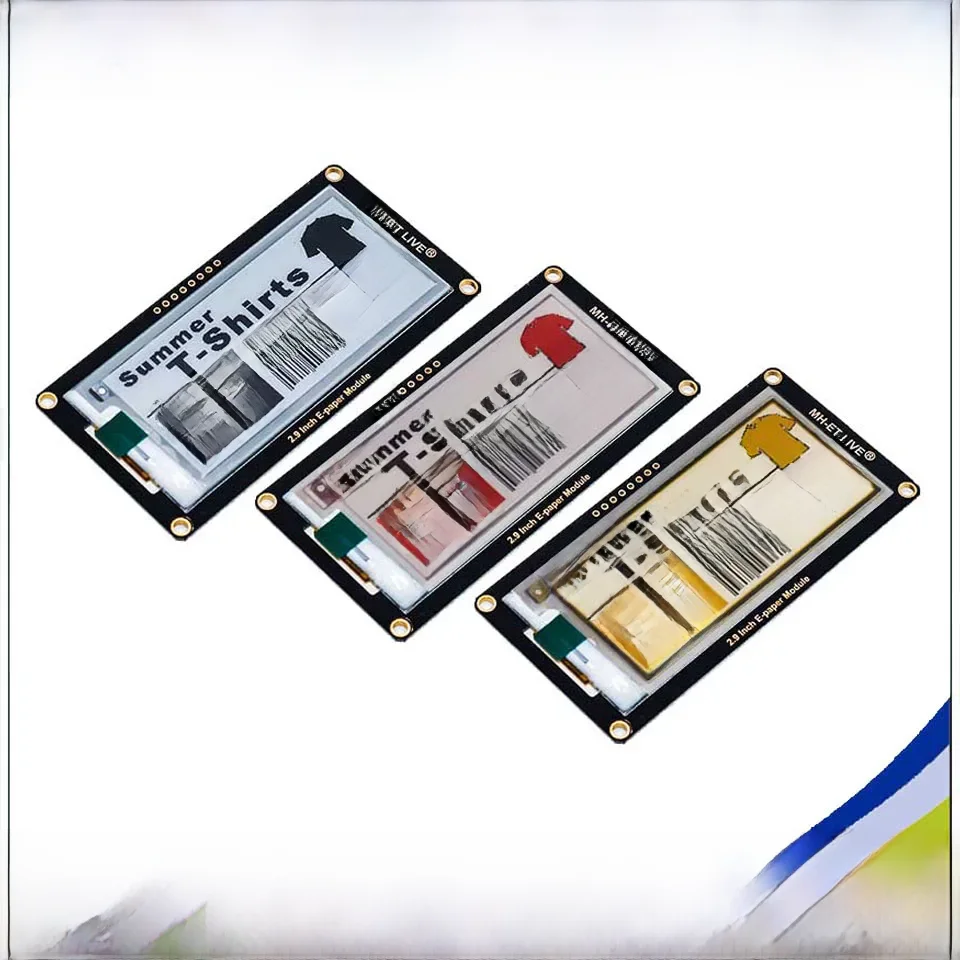 2,9' 128*296 SSD1980Z E-Paper Elektroniczny Ekran E-Paper E-Ink EInk Obsługa SPI STM32 Raspberry Pi ESP32 dla Arduino — zdjęcie produktu 7