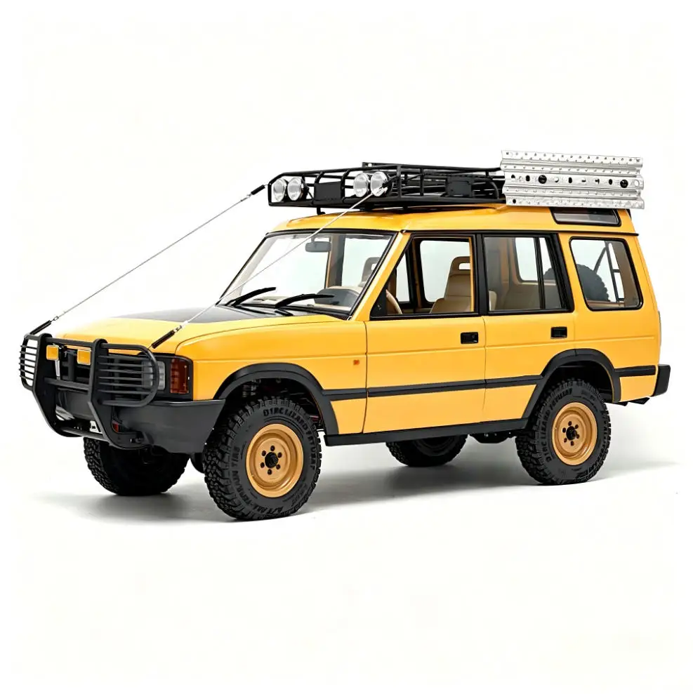 D1RC Gen2 1/10 Scale RC Crawler Simulation Metal Chassis 313mm Wheelbase Off-Road Upgrade Kit for Discovery Camel Cup