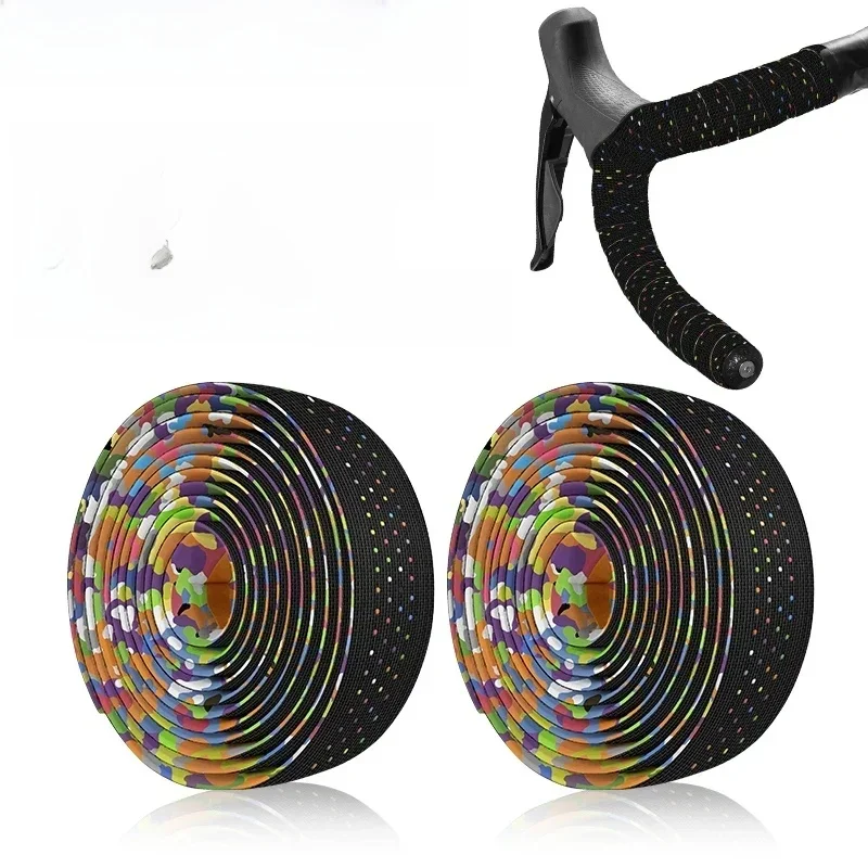 AliExpress BUCKLOS Road Bike Handlebar Tape Silicone+EVA Hollow Out Bar Tape with Bar End Plugs Non-slip